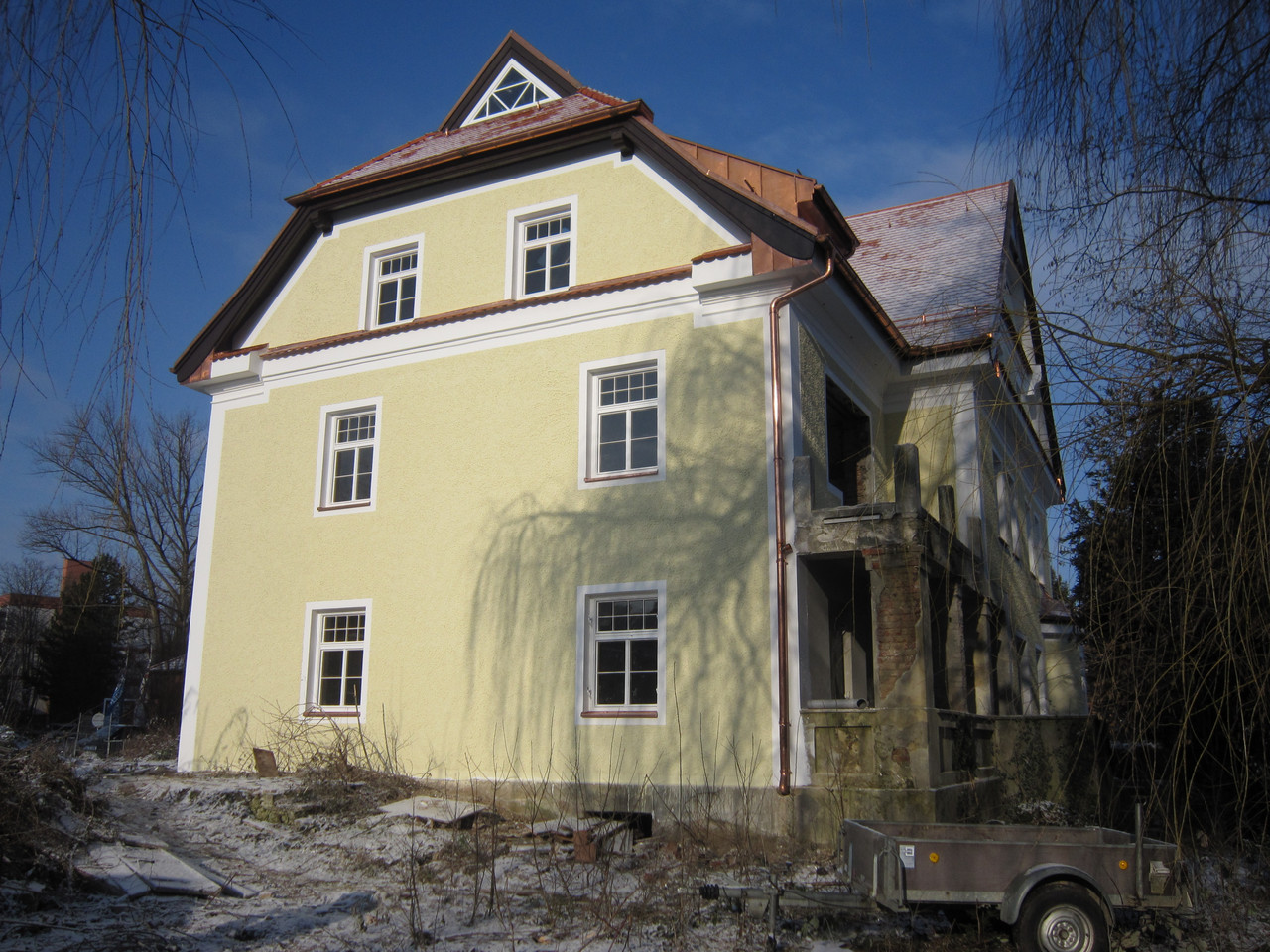 Das Erker-Dach : Haydn-Villa